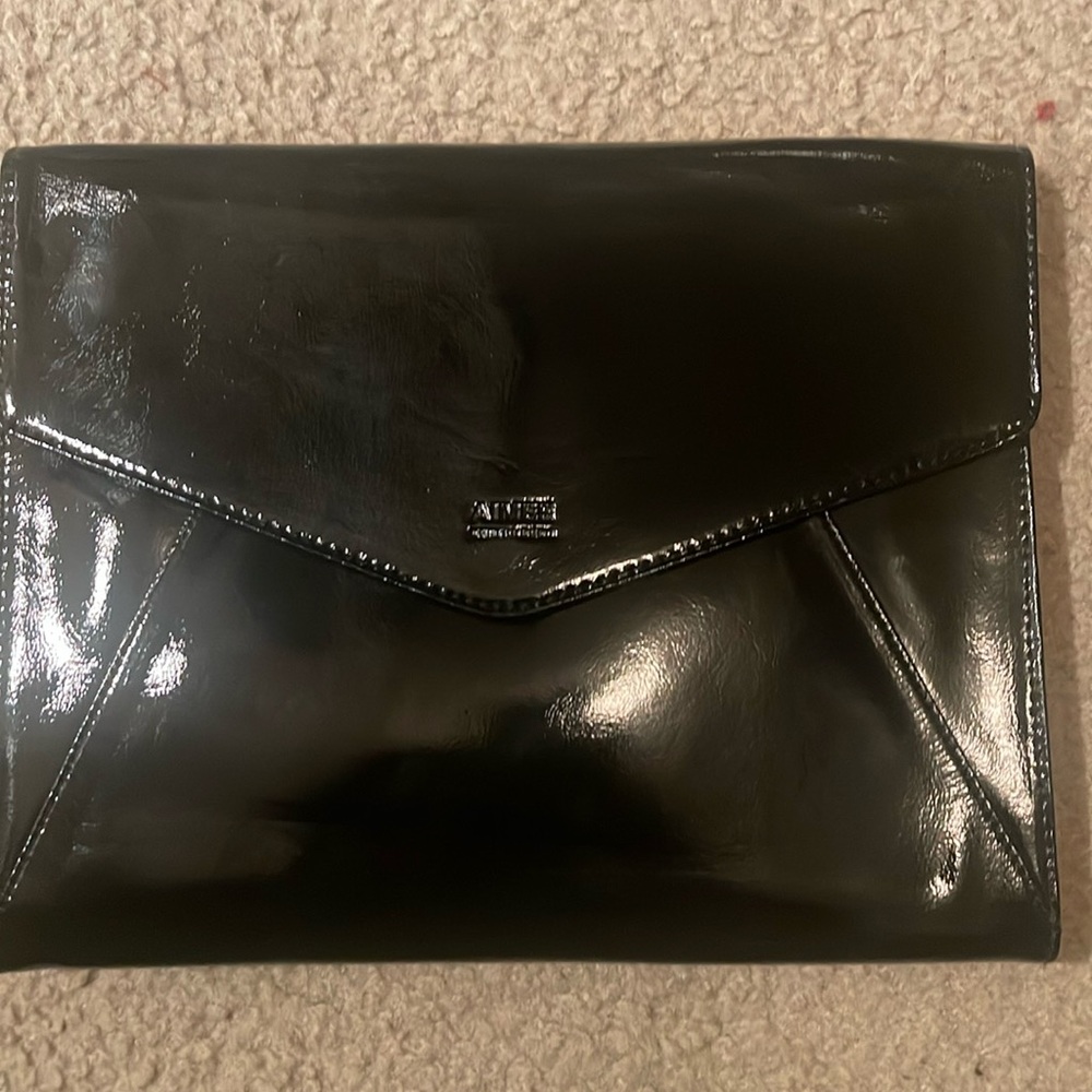 Aimee black clutch